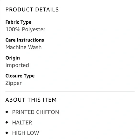 Vince Camuto chiffon midi dress - Picture 5 of 5